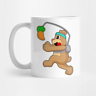 Bear Running Carrot Mug